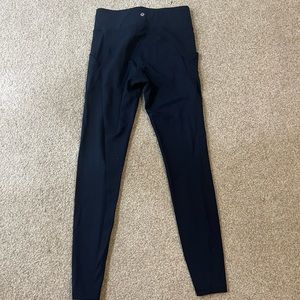lululemon invigorate 28 inch inseam navy blue sz 8